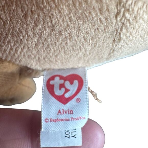 Ty Alvin and the Chipmunks  Plush Toy - Picture 5 of 5